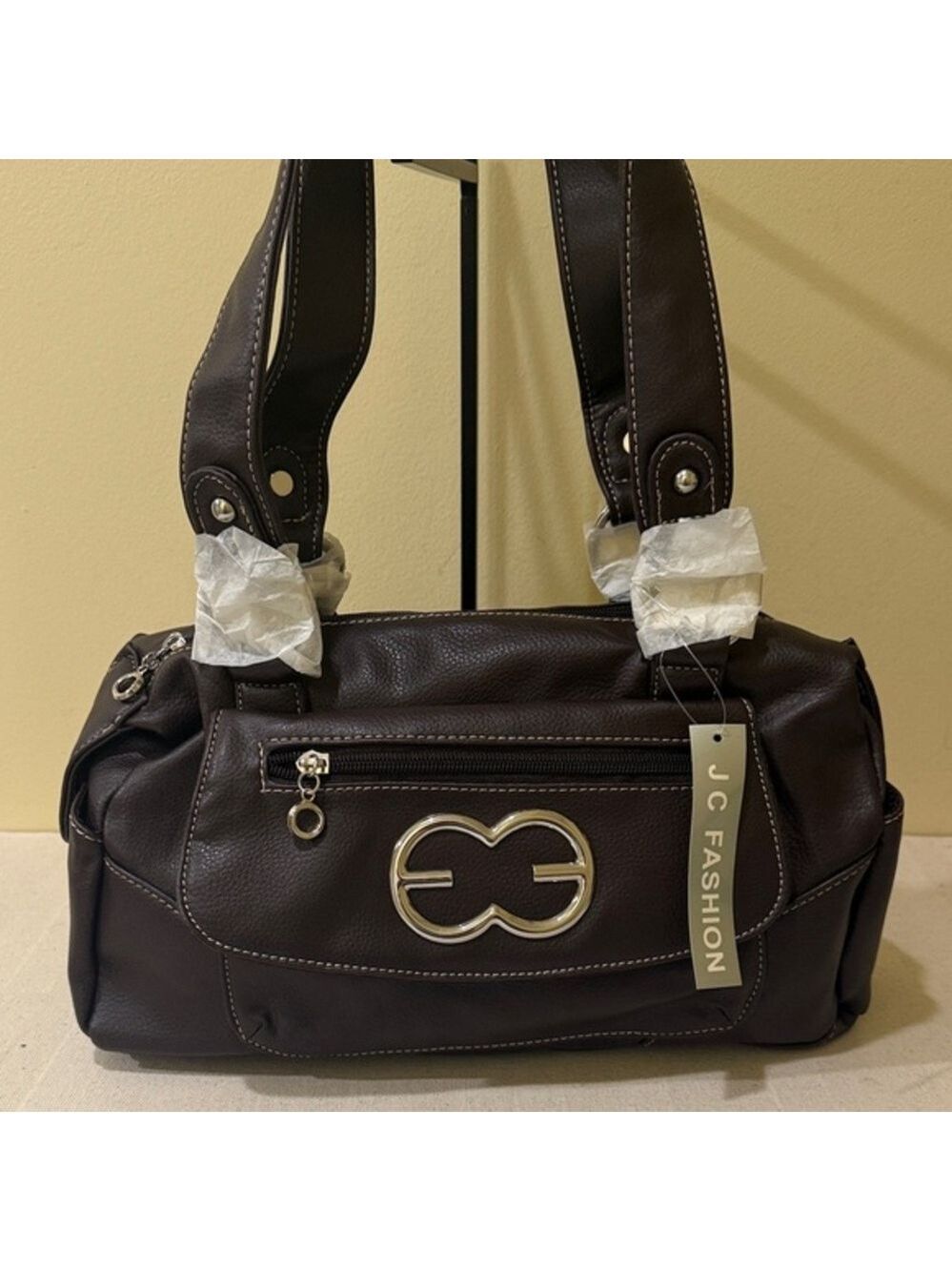 Chocolate Brown Casual Boho Handbag Women’s Shoulder Bag